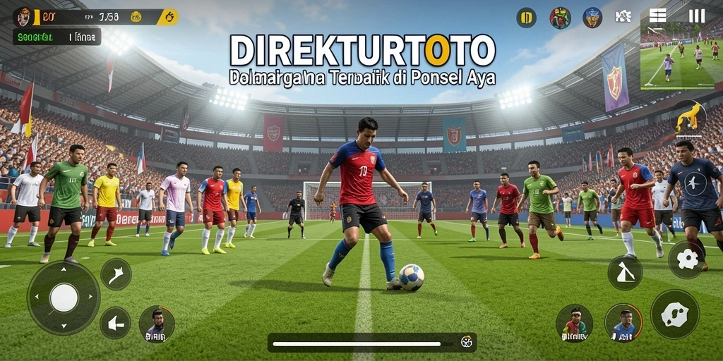 Tampilan gameplay yang seru dan interaktif di DIREKTURTOTO.