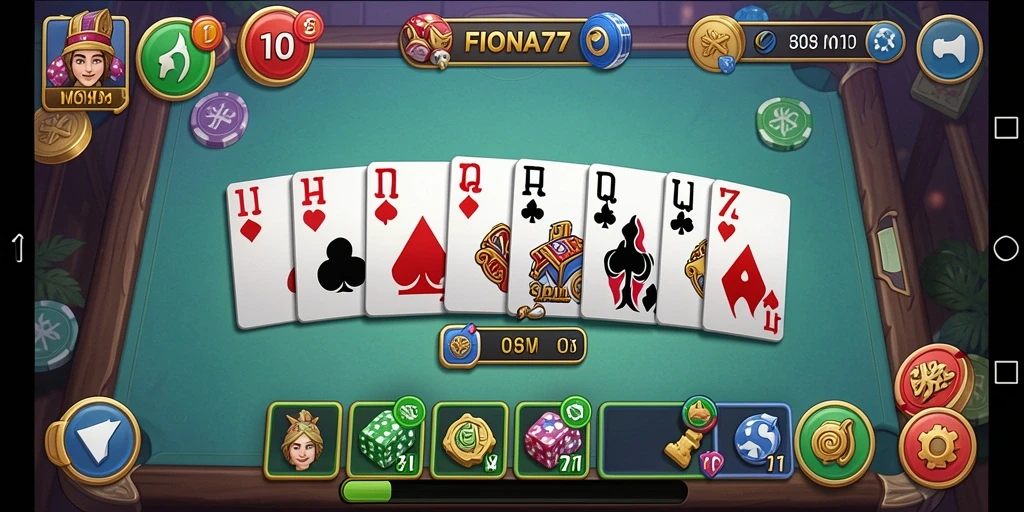 Tampilan gameplay seru dalam FIONA77 yang menggugah semangat.
