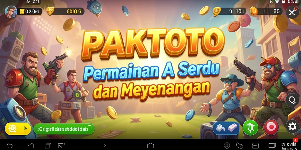 Gameplay seru PAKTOTO dengan grafik menarik.