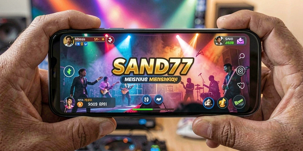Tampilan gameplay SAND77 yang interaktif dan menarik.